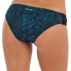 Bas De Maillot De Bain De Surf Femme Plissée Côté NIKI SHIBO BLEU -Meilleur Surf Magasin bas de maillot de bain de surf femme plissee cote niki shibo bleu 2