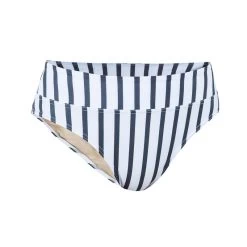 BAS DE MAILLOT DE BAIN DE SURF FEMME TAILLE HAUTE GAINANTE NORA MARIN BLANC GRIS -Meilleur Surf Magasin bas de maillot de bain de surf femme taille haute gainante nora marin blanc gris 2