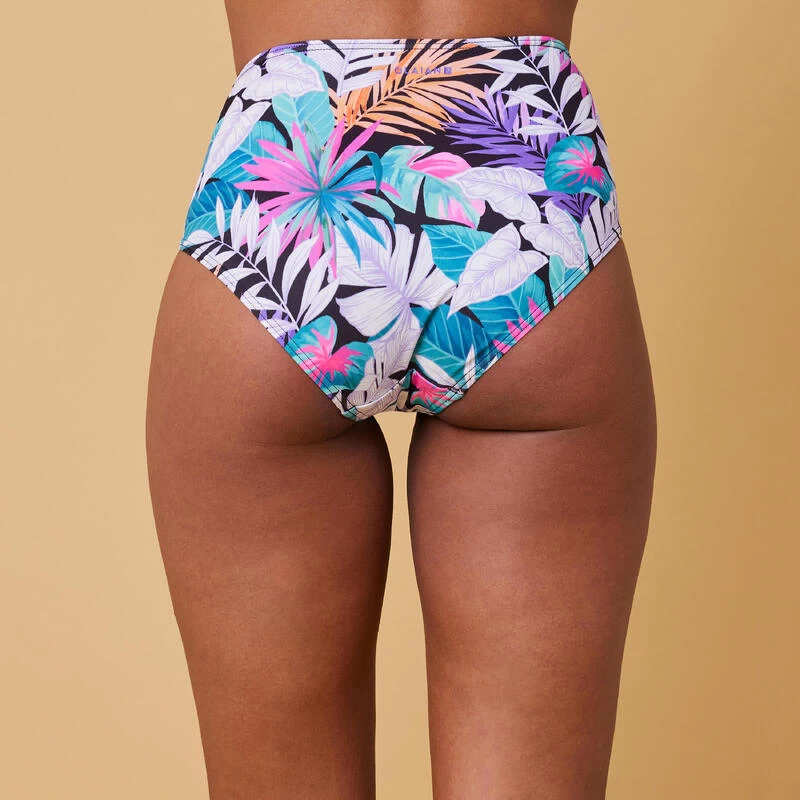 BAS DE MAILLOT DE BAIN DE SURF FEMME TAILLE HAUTE ROMI JIMA BLACK 5 BAS DE MAILLOT DE BAIN DE SURF FEMME TAILLE HAUTE ROMI JIMA BLACK – Image 3