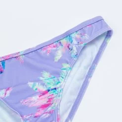 Bas De Maillot De Bain Fille - 100 Zeli Palm Violet -Meilleur Surf Magasin bas de maillot de bain fille 100 zeli palm violet 3