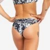 Bas De Maillot De Bain Tanga Femme - Lulu Borneo Noir -Meilleur Surf Magasin bas de maillot de bain tanga femme lulu borneo noir