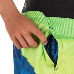 Tribord Boardshort Long Garçon Lafitenia Tension Vert -Meilleur Surf Magasin boardshort long garcon lafitenia tension vert 4