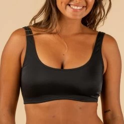 BRASSIERE AURELY BLACK AVEC COQUES AMOVIBLES -Meilleur Surf Magasin brassiere aurely black avec coques amovibles 4