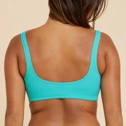 BRASSIERE AURELY TURQUOISE Avec Coques Amovibles -Meilleur Surf Magasin brassiere aurely turquoise avec coques amovibles 3