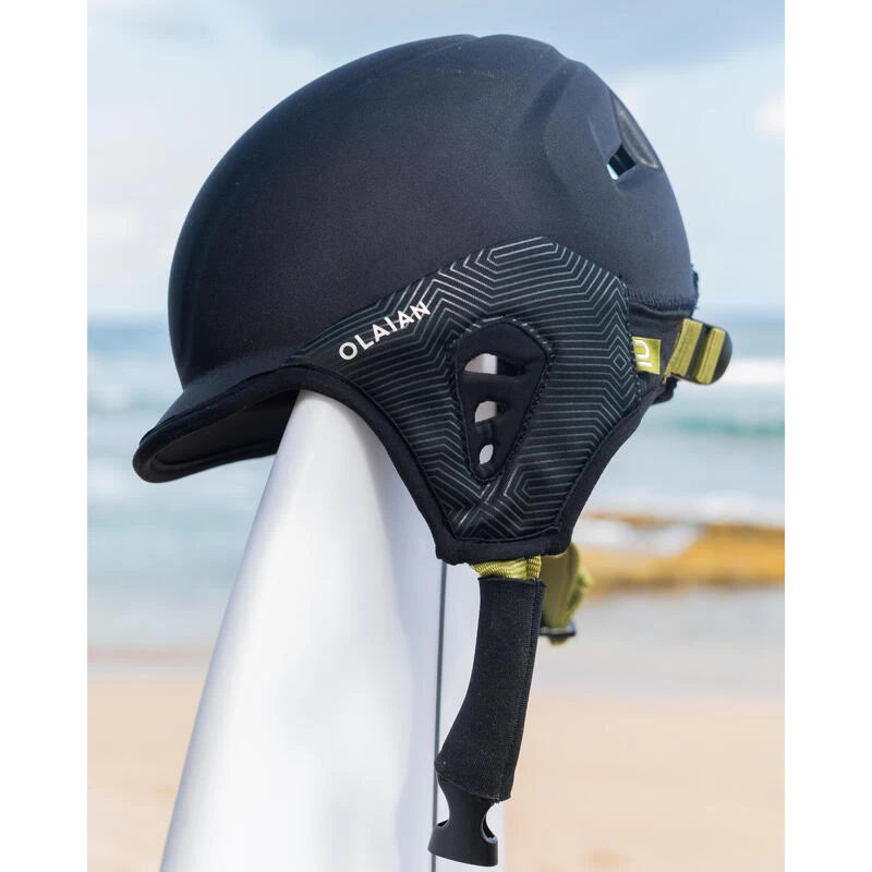 Casque Pour La Pratique Du Surf . Noir 4 Casque Pour La Pratique Du Surf . Noir – Image 2