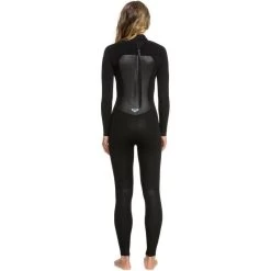 Roxy Combinaison De Surf 4/3mm Zip Dos - Noir - Prologue - Femme -Meilleur Surf Magasin combinaison de surf 43mm zip dos noir prologue femme 2