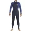 Billabong Combinaison De Surf Intruder 3/2mm Flatlock - Zip Au Dos - Marine Hommes -Meilleur Surf Magasin combinaison de surf intruder 32mm flatlock zip au dos marine hommes