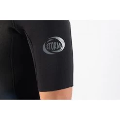 Storm Combinaison De Surf - Shorty 2mm - Back Zip - Black -Meilleur Surf Magasin combinaison de surf shorty 2mm back zip black 3