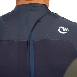 Combinaison SURF 500 Néoprène 3/2 Mm Homme Bleue Kaki -Meilleur Surf Magasin combinaison surf 500 neoprene 32 mm homme bleue kaki 6