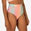 Culotte Taille Haute Femme ROSA BLUR PINK Idéale Pour Le Surf -Meilleur Surf Magasin culotte taille haute femme rosa blur pink ideale pour le surf