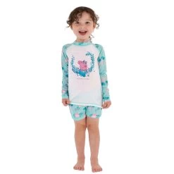 Regatta Ensemble Haut De Bain Antiirritation Enfant (Bleu Ciel / Blanc) -Meilleur Surf Magasin ensemble haut de bain antiirritation enfant bleu ciel blanc 3