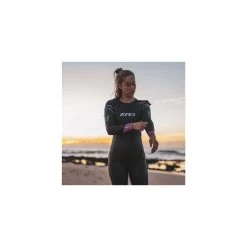 Zone3 Femmes Agile Swim Combinaison Néoprène - Black / Pink / Turquoise -Meilleur Surf Magasin femmes agile swim combinaison neoprene black pink turquoise 4