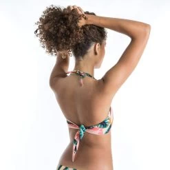 Haut De Maillot De Bain Bandeau LAURA JUNGLE Avec Coques Amovibles -Meilleur Surf Magasin haut de maillot de bain bandeau laura jungle avec coques amovibles 1