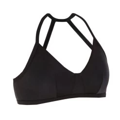 Haut De Maillot De Bain BRASSIERE CARO NOIRE Avec Dos Structuré Et Réglable -Meilleur Surf Magasin haut de maillot de bain brassiere caro noire avec dos structure et reglable 2