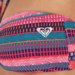Haut De Maillot De Bain Femme Bandeau ROXY BOHO Rouge -Meilleur Surf Magasin haut de maillot de bain femme bandeau roxy boho rouge 5