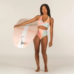 Haut De Maillot De Bain Femme Brassière De Surf ANA BLUR PINK -Meilleur Surf Magasin haut de maillot de bain femme brassiere de surf ana blur pink 5