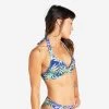 Haut De Maillot De Bain Push Up Femme - Elena Cuty Bleu -Meilleur Surf Magasin haut de maillot de bain push up femme elena cuty bleu