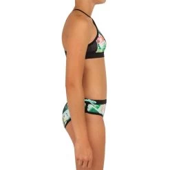HAUT DE MAILLOT DE BAIN SURF FILLE BRASSIERE VERT BAHA 900 -Meilleur Surf Magasin haut de maillot de bain surf fille brassiere vert baha 900 4