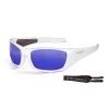 Lunette Soleil Flottantes Sport Nautiques OCEAN Bermuda Blanc Et Revo Bleu -Meilleur Surf Magasin lunette soleil flottantes sport nautiques ocean bermuda blanc et revo bleu