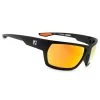 Lunettes De Soleil CIERZO Noir Mat, CX Polarisés ORANGE - Cat.3 - MUNDAKA -Meilleur Surf Magasin lunettes de soleil cierzo noir mat cx polarises orange cat3 mundaka