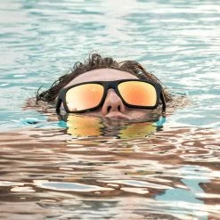 Lunettes De Soleil DRAKAR Noir Mat, Polarisés ORANGE - Cat.3 - MUNDAKA -Meilleur Surf Magasin lunettes de soleil drakar noir mat polarises orange cat3 mundaka 3