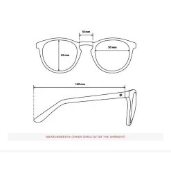 Lunettes De Soleil Fashion Rondes Surf Homme Et Femme Ibiza Noir -Meilleur Surf Magasin lunettes de soleil fashion rondes surf homme et femme ibiza noir 3
