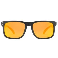 Lunettes De Soleil POZZ' Noir Mat, CX Polarisés ORANGE - Cat.3 - MUNDAKA -Meilleur Surf Magasin lunettes de soleil pozz noir mat cx polarises orange cat3 mundaka 1