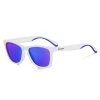 Lunettes De Soleil Sport Casual Unisexe ECOON Roma Blanc Et Verres Revo Bleu -Meilleur Surf Magasin lunettes de soleil sport casual unisexe ecoon roma blanc et verres revo bleu