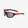 BTWIN Lunettes Vélo Enfant Catégorie 3 Noir / Rouge -Meilleur Surf Magasin lunettes velo enfant categorie 3 noir rouge