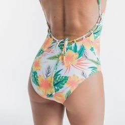 Maillot De Bain 1 Pièce Femme ROXY HAWAI Blanc -Meilleur Surf Magasin maillot de bain 1 piece femme roxy hawai blanc 5