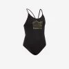 MAILLOT DE BAIN 1 PIECE FILLE 100 NOIR -Meilleur Surf Magasin maillot de bain 1 piece fille 100 noir