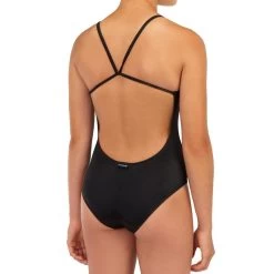 MAILLOT DE BAIN 1 PIECE FILLE 100 NOIR -Meilleur Surf Magasin maillot de bain 1 piece fille 100 noir 3