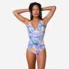 MAILLOT DE BAIN DE SURF 1 PIÈCE FEMME AVEC DOUBLE RÉGLAGE DOS BEA JIMA WHITE -Meilleur Surf Magasin maillot de bain de surf 1 piece femme avec double reglage dos bea jima white