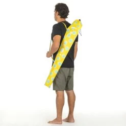 Decathlon PARASOL DE PLAGE PARUV 160 UPF 50+ 2 PLACES - IMPRIMÉ JAUNE -Meilleur Surf Magasin parasol de plage paruv 160 upf 50 2 places imprime jaune 7