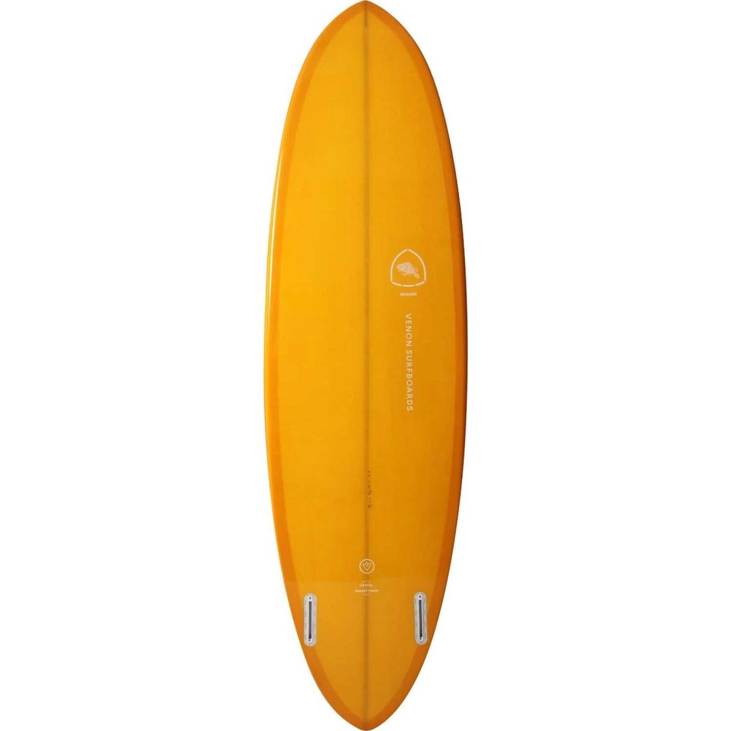 Planche De Surf BEAVER Mid Length Twin Pin Double Layer Orange 6'10" 5 Planche De Surf BEAVER Mid Length Twin Pin Double Layer Orange 6'10" – Image 3