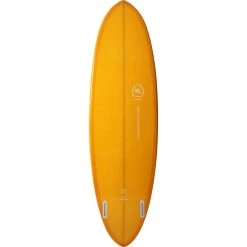 Planche De Surf BEAVER Mid Length Twin Pin Double Layer Orange 6'6" -Meilleur Surf Magasin planche de surf beaver mid length twin pin double layer orange 66 2