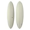 Planche De Surf BEAVER Mid Length Twin Pin Pastel Beige 6'10" -Meilleur Surf Magasin planche de surf beaver mid length twin pin pastel beige 610