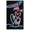 SERVIETTE L PRINT Neon 145x85 Cm -Meilleur Surf Magasin serviette l print neon 145x85 cm