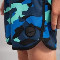 SHORT DE BAIN 500 BLEU CAMO -Meilleur Surf Magasin short de bain 500 bleu camo 4