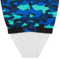 SHORT DE BAIN 500 BLEU CAMO -Meilleur Surf Magasin short de bain 500 bleu camo 5