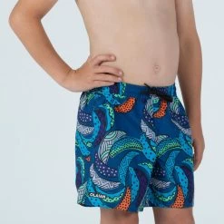 Short De Bain Garçon - 100 Banana Bleu -Meilleur Surf Magasin short de bain garcon 100 banana bleu 1
