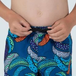 Short De Bain Garçon - 100 Banana Bleu -Meilleur Surf Magasin short de bain garcon 100 banana bleu 2