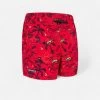Short De Bain Garçon - 100 Happysurf Rouge -Meilleur Surf Magasin short de bain garcon 100 happysurf rouge