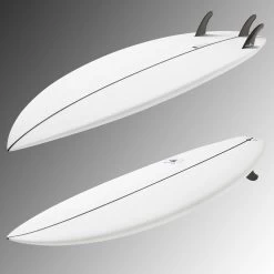 SHORTBOARD 900 6'3" 35 L . Livrée Avec 3 Ailerons FCS2 -Meilleur Surf Magasin shortboard 900 63 35 l livree avec 3 ailerons fcs2 5