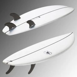 SHORTBOARD 900 Kid 5' 20 L. Livrée Avec 3 Ailerons FCS2. -Meilleur Surf Magasin shortboard 900 kid 5 20 l livree avec 3 ailerons fcs2 3