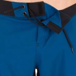 Surf Boardshort Long 500 Uni Blue -Meilleur Surf Magasin surf boardshort long 500 uni blue 4