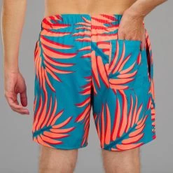 Surf Boardshort Standard 100 BIGPALM BLUE -Meilleur Surf Magasin surf boardshort standard 100 bigpalm blue 3
