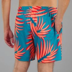 Surf Boardshort Standard 100 BIGPALM BLUE -Meilleur Surf Magasin surf boardshort standard 100 bigpalm blue 4