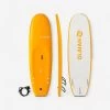 SURF MOUSSE 100 6'8" Livrée Avec Un Leash Et 3 Ailerons . -Meilleur Surf Magasin surf mousse 100 68 livree avec un leash et 3 ailerons