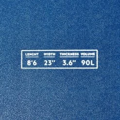 SURF MOUSSE 500 8'6". Livrée Avec 1 Leash Et 3 Ailerons. -Meilleur Surf Magasin surf mousse 500 86 livree avec 1 leash et 3 ailerons 8